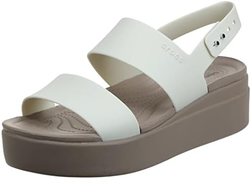 Crocs Brooklyn Low Wedge W, Womens Outdoor Sandals, Oyster 38/39 EU: Buy  Online at Best Price in UAE - Amazon.ae