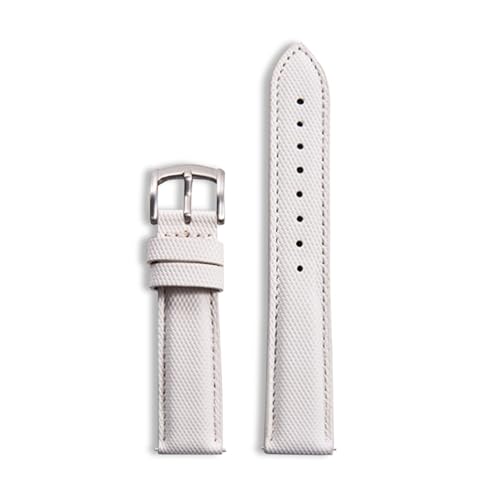 [ȓX] WCC00816 PVCniCvoh 18mm 19mm 20mm 22mm Be[WDuXbg NCbN[XXgbv Y fB[X pXgoh(White Silver,20mm)