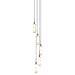 Sonneman 3035.13 Candle Pendant in Satin Nickel