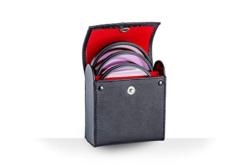Ultimaxx Kit de filtro profissional de 3 peças para câmeras DSLR/SLR, 67MM