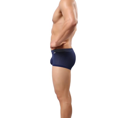 MuscleMate Men's Mesh Stretch Trunks Underwear. Breathable and Stretch Fit. All-day Comfort.4