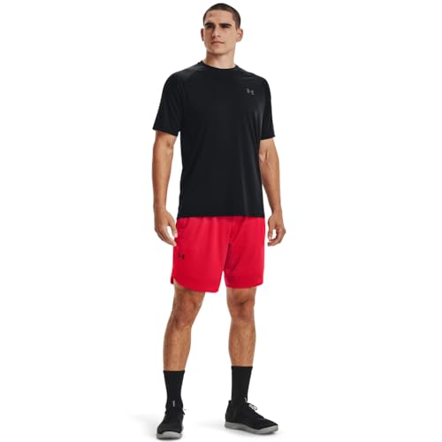 Under Armour Men's Velocity 2.0 Short Sleeve T Shirt, (001) Black / / Pitch Gray, Medium - image 2