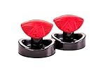 Atomic Ergonomic Premium Air Hockey Strikers for Use with Air Hockey or Push Hockey Tables (2-Pack), One Size (P0274)