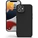 Produktbild YATWIN für iPhone 12 Mini Hülle, Premium Silikon Handyhülle mit Kameraschutz, Seidig-Weicher Berühren Ultra Dünne Stoßfeste Kratzfeste Schutzhülle, Schwarz