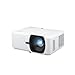 ViewSonic LS740W Laser Beamer, 6.000 ANSI Lumen, WXGA 1280x800, 3.000.000:1 Kontrast, 30.000 h Lebensdauer, HDMI x2, H/V Keystone, 1,3X Zoom, 15W Lautsprecher