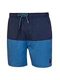 Protest Herren Beachshort Texas 19 Ground Blue L