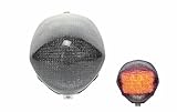 TOPZONE Fit For Suzuki 1998-2003 GSX750F Katana /GSX600F Katana; LED Rear Lamp Brake Tail Light+Integrated Turn Signal Indicators (Smoke, Style 1: LED Brake Light)