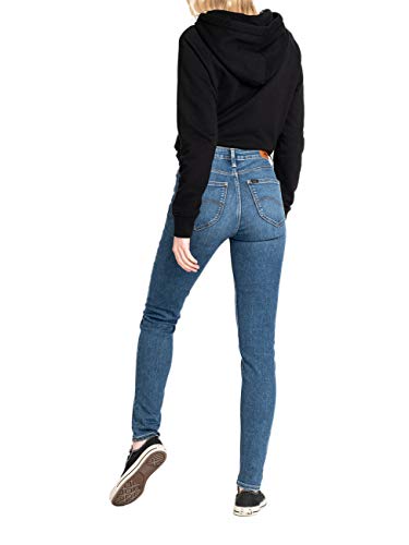 Lee Damen Scarlett High Jeans, Blau (Mid Copan Iw), 26W / 33L – Ansicht 2