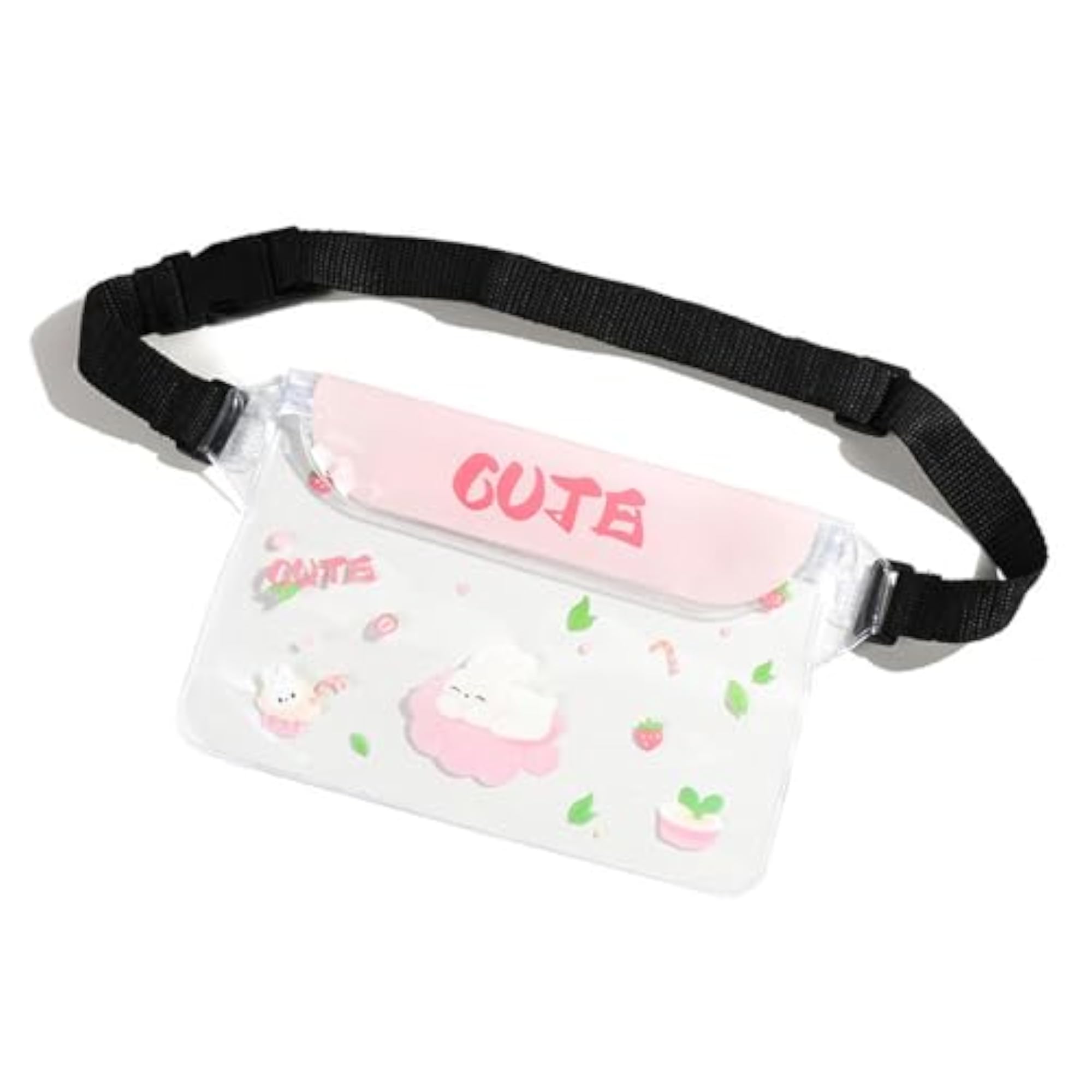 Waterproof Fanny Pack Clear Waterproof Bag, Adjustable Strap