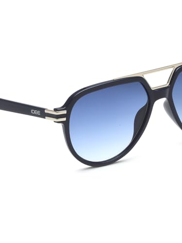Image of IDEE sunglasses| 100% UV protected | Gradient | Full Rim | Pilot | Men | Large |Alloy Metal Frame | Polycarbonate Lens