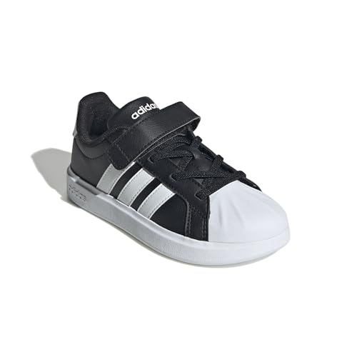 adidas Unisex Kinder Streettalk Children Shoes, Core Black/FTWR White/FTWR White, 28.5 EU – Ansicht 3