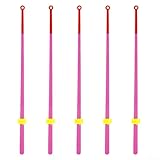 Juego de 5 indicadores de ABS para pesca en hielo para un mejor rendimiento en la pesca en clima frío (12 cm)