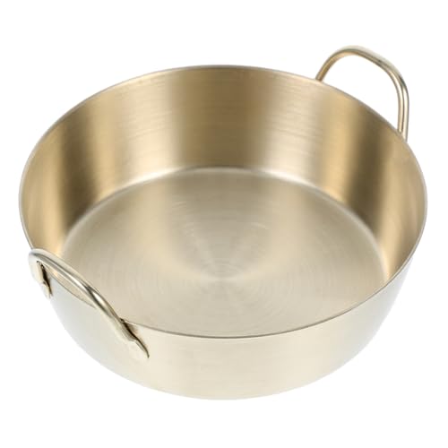 COLLBATH Double Ear Stainless Steel Snack Bowl Condiment Dish for Sauces Cold Dishes Ergonomic Handle Elegant Design Kitchen Tableware for Stylish Serving