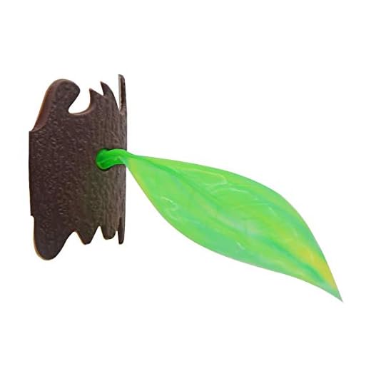 ZIYUMI Betta Bed Leaf Rubber Safe Non-Toxic Betta Hammock Toys Aquarium Plants Multiple Colour Simulating Betta's Natural Habitat, Give The Fish A Comfortable Rest Environment Green