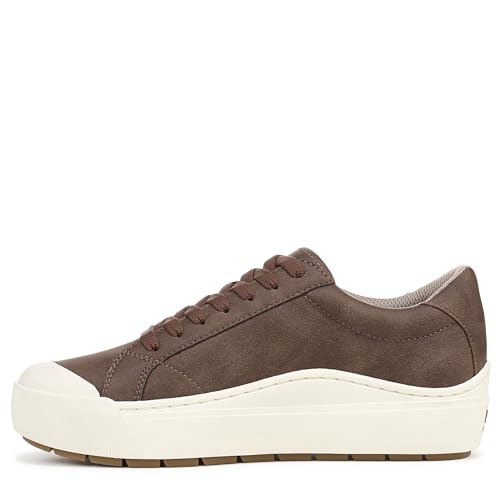 Dr. Scholl's Women's Time Off Sneaker Dark Brown 8.5 M