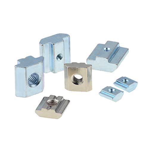 Lxb-tn 5/10/2. 0 STÜCKE M3 M4 M5 M6 M8 Slot T-Nut-Gleitmutter for 2020 3030 4040 Profil Slot T NUTME Aluminium-Extrusionsmöbel T-l (Size : 20s-M4 (20PCS)) Cover