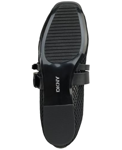 DKNY Womens Dade Mesh Ballet Flat with Belt Detail4