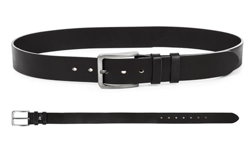 Mens Casual-Leather-Belt Classic-Adjustable Genuine-Leather Belts3