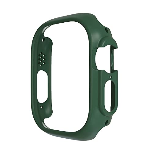 Bumper Apple Watch Ultra 49mm coque rigide vert foncé cadre antichoc iWatch