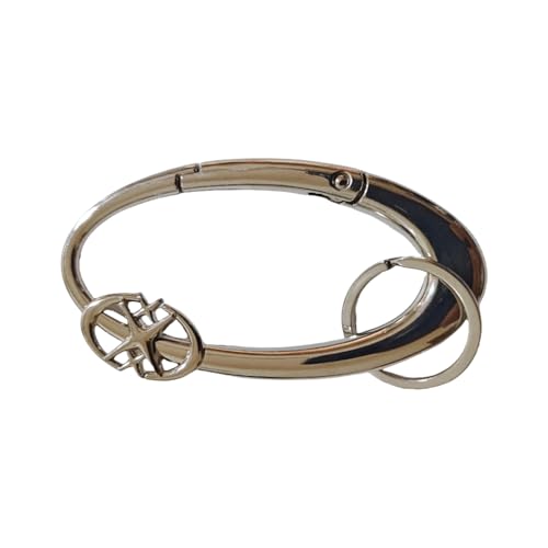 Fashionable Duals Star Rings with Secure Press Mechanism Zincs Metal Craftsmanship for Purse Backpack Decoration Lightweight All