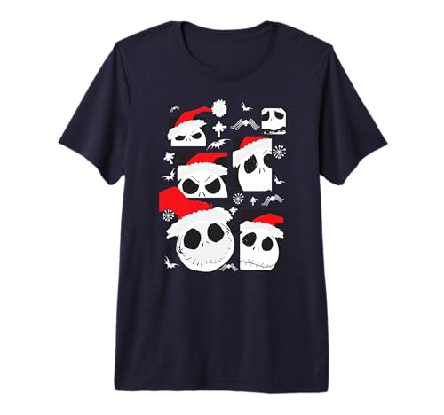 T-shirt Jack Skellington Santa Disney vêtement de Noël pour fan de pop culture