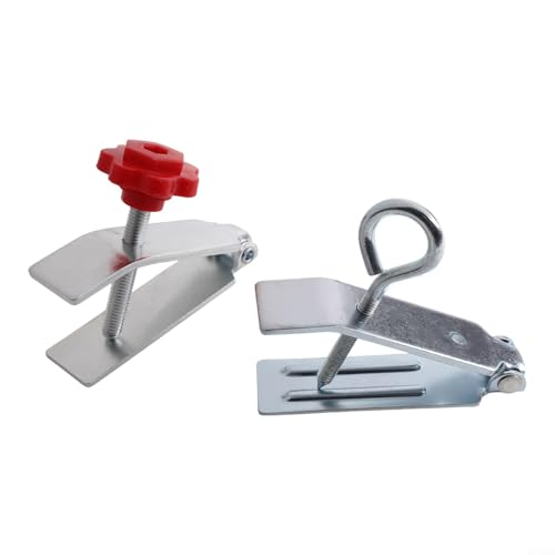 Localizador de azulejos ajustable de acero inoxidable, herramienta de nivelación de pared 2PCS con capacidad de carga fuerte de 250KG para embaldosar