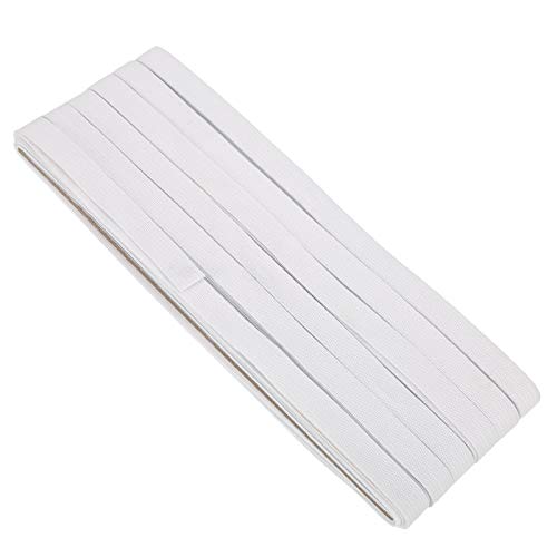 Elastic White Elastic For Sewing Knit Elastic Band (1/2 Inch X 33 Yards) #TOP18