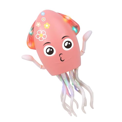 Electric Octopus Toy - Robot Da Ballo Strisciante, Spettacolo Di Luci Musicali, Divertimento Ricaricabile USB | Sensore Di Movimento Crawlings Smart Crawlings Action, Rhythm Movement Display Per Il Co