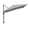 Hawaii parasol 300×300 carbon black/sand
