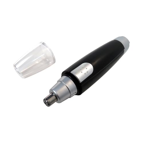 USonline911 2025 New Hair Trimmer Shaver Clipper Men Women Ear Neck Eyebrow Trimmer Shaver Man Clean Trimer Razor Remover Kit Non-Slip Grip(Black)