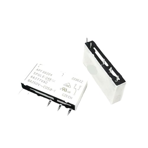 Relé ultrafino 6A 5 pines APF30224 24V para circuitos impresos y paneles