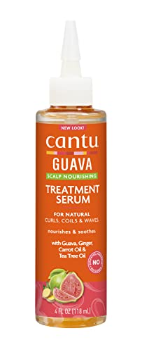 CANTU - Sérum de Guayaba, Jengibre y Aceite de Zanahoria - Unisex - 180 ml - Nutre Profundamente - Estimula el Crecimiento - Fortalece desde la Raíz - Cabello Brillante - Textura Suave sin Frizz