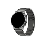 WUURAA Stainless Steel Bracelet Fit for Huawei Watch GT 4 46mm 2e 3 pro 42mm Strap Fit for Samsung Galaxy 3 45mm Fit for Amazfit GTR 47mm Band 22mm (Color : Space gray, Size : For Galaxy Watch 46)