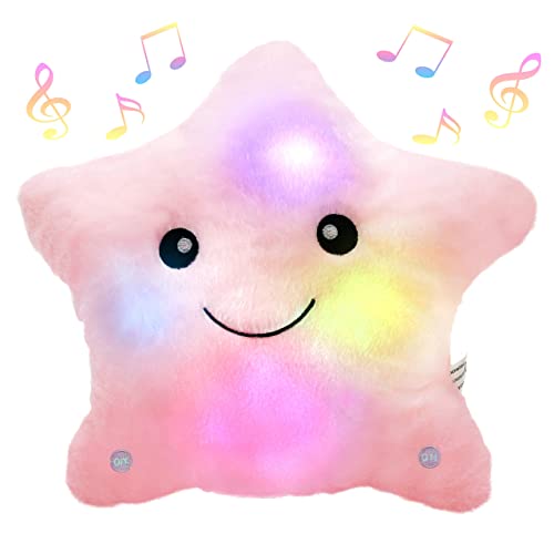 Image of 13'' Light up Musical Twinkle Star Plush Glowing Singing Star Plush Toy