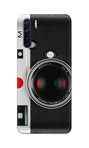 Image of Printed Hard Back Cover Case for Oppo F15 | Oppo F15s | Oppo A91 | Oppo Reno 3 4G Back Cover (Vintage Camera) -702