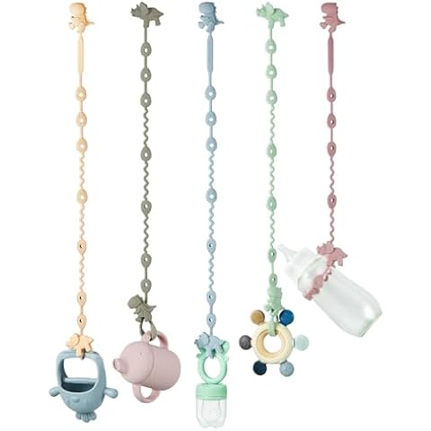 PandaEar Dinosaur Silicone Toy Safety Straps Cover