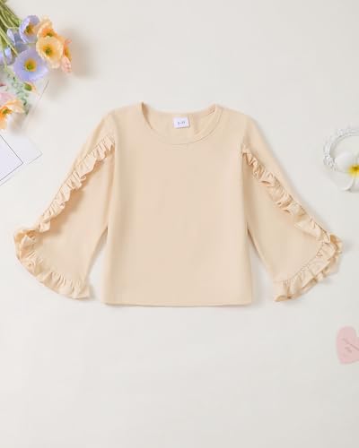 Image of Little Girls Clothes Kids Fall Winter Outfits Pant Set for Girl Age 4-8