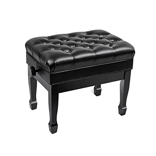 TEmkin Tabouret de Piano réglable en Hauteur, Banc de Piano de Luxe, avec Rangement de Musique supplémentaire à Rabat Solide à l’intérieur, pour la Pratique des Instruments de Musique - Les Beatles, Paul McCartney, John Lennon, RIngo Starr, George Harrison TEmkin Tabouret de Piano réglable en Hauteur, Banc de Piano de Luxe, avec Rangement de Musique supplémentaire à Rabat Solide à l'intérieur, pour la Pratique des Instruments de Musique
