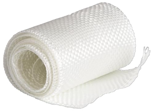WEICON Cinta de Fibra de Vidrio 100x5cm-mejor adherencia y resistencia a la compresión de la resina epoxi, gris, 5cm