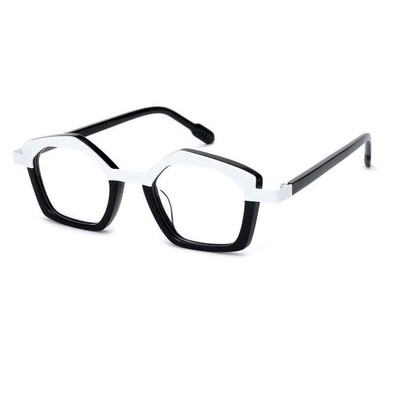 Lunettes œil de chat en acétate et métal de haute qualité pour un style unique