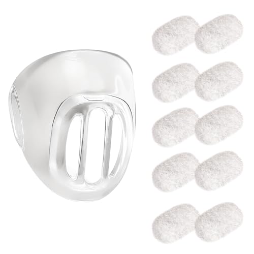 Elbow Cover & Diffuser for Fisher & Paykel Eson/Eson 2 Nasal Mask Diffuser Filters for Fp400Hc228 F & P Eson CPAP Nasal Mask - 1 Elbow Cover + 10 Filters