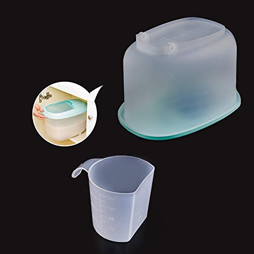 Boîte de rangement étanche à l'humidité avec grande capacité pour le riz de ménage