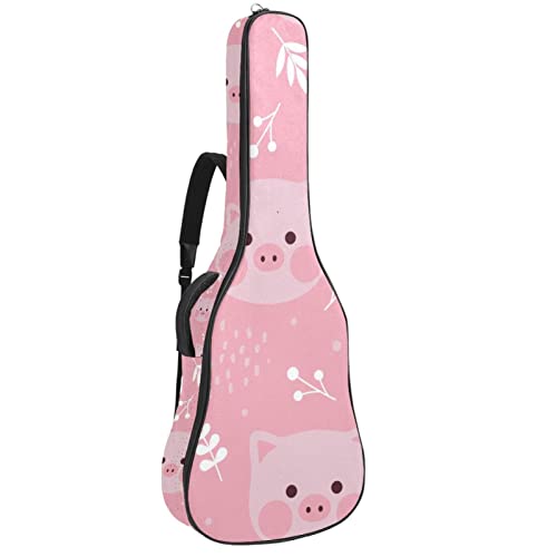 Hondank Housse de transport étanche pour guitare avec bandoulière réglable Motif cochon rose, Multicolor 01, 42.9×16.9×4… - Les Beatles, Paul McCartney, John Lennon, RIngo Starr, George Harrison Hondank Housse de transport étanche pour guitare avec bandoulière réglable Motif cochon rose, Multicolor 01, 42.9x16.9x4…