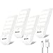 Luce Notte LED, AMANKA 4 Pcs Lampada Armadio con Sensore Movimento, USB Ricaricabile luce notturna Portatile con Striscia Magnetica per Guardaroba,Scale, Auto, Corridoio,Cucina e Garage