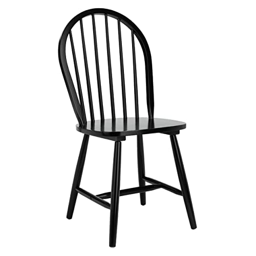 Safavieh Home Camden Farmhouse Black Spindle Back Dining Chair, Set Of 2 #TOP3