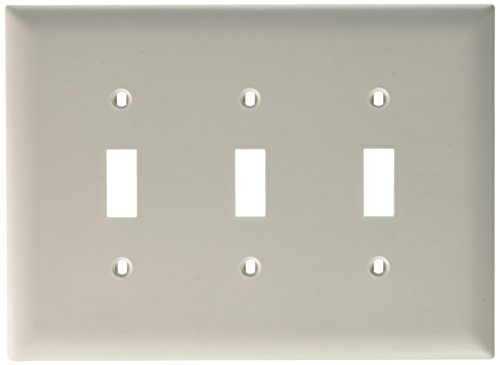 Legrand Jumbo Unbreakable Nylon Wall Plate (3 Gang)