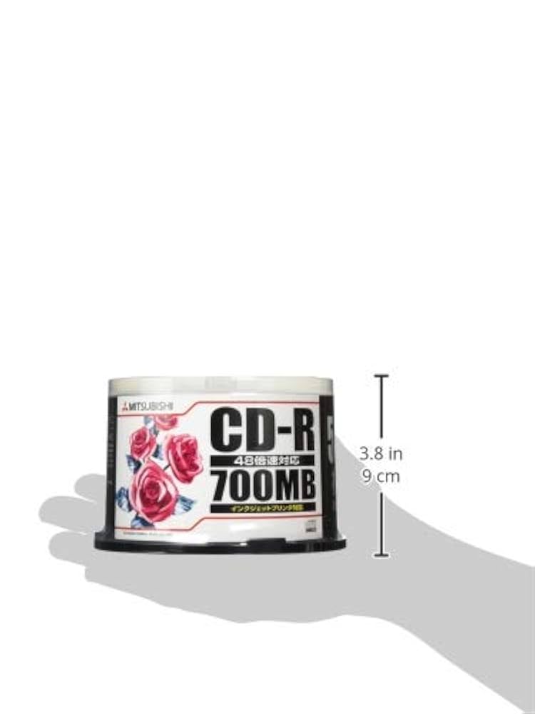 三菱ケミカル CDR74SA10F スーパーアゾ 2ケース Amazon.co.jp: 三菱化学メディア CD-R 700MB 4~48倍速対応 50枚