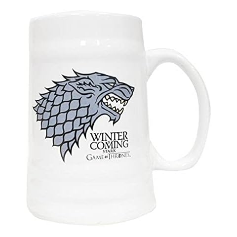 SD TOYS Juego de Tronos Jarra Cerámica Winter is Coming Stark Cover