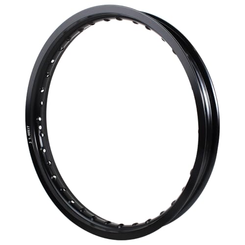 ホイールリム　17-1.60 2本　スポーク36本 Amazon | TWR製 アルミリム 2.15-17 36穴 マットブラック&リム