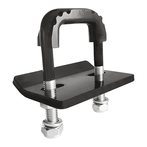 Tensor de enganche antivibración negro para bandeja de enganche de remolque de portabicicletas